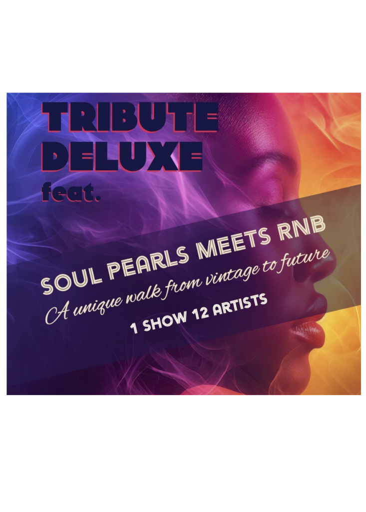 Tribute Deluxe: Musikalische Inszenierungen auf höchstem Niveau 12 Musiker - alles live, handgemacht und edel! „Tribute Deluxe“ steht für hochwertiges Live-Erlebnis. Eine kompromisslose Hommage an große Künstler, deren Songs Generationen geprägt haben. Namhafte Studiomusiker, inklusive Brass-Section und Percussion, packen stilvolle Arrangements in ein hochwertiges und edles Gewand. Ein Versprechen von Wertschätzung, brillantem Klang und Ambiente.
